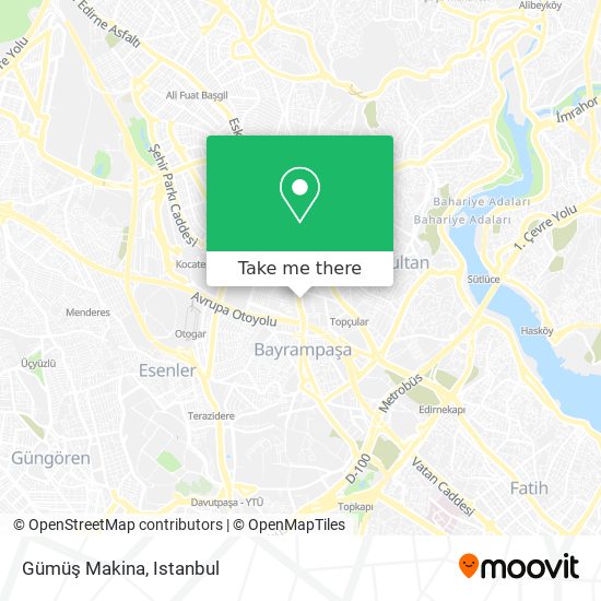 Gümüş Makina map