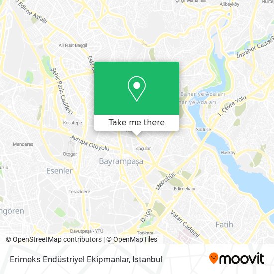 Erimeks Endüstriyel Ekipmanlar map