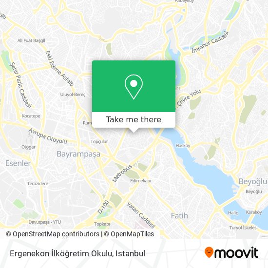 Ergenekon İlköğretim Okulu map