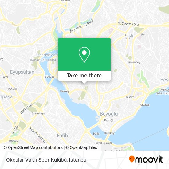 Okçular Vakfı Spor Kulübü map