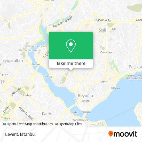 Levent map