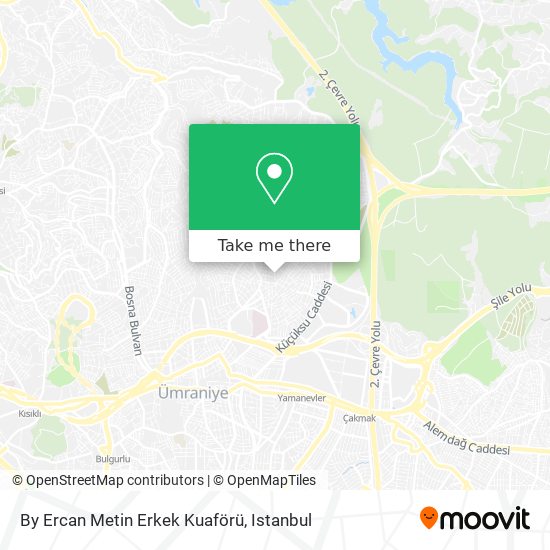 By Ercan Metin Erkek Kuaförü map