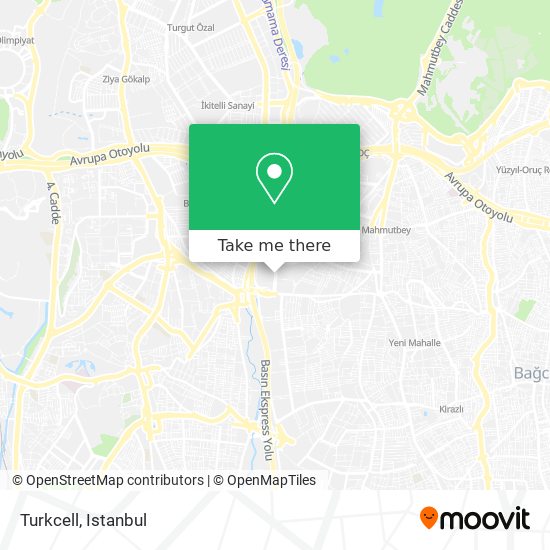 Turkcell map