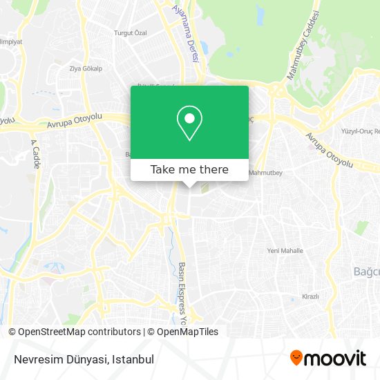 Nevresim Dünyasi map