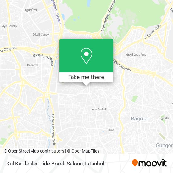 Kul Kardeşler Pide Börek Salonu map