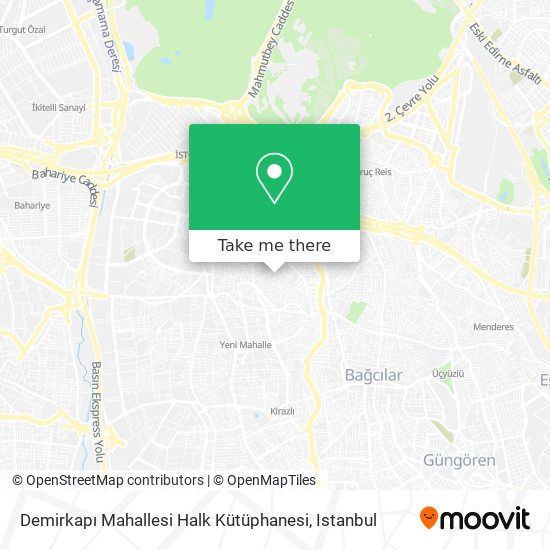 Demirkapı Mahallesi Halk Kütüphanesi map