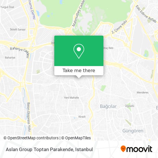 Aslan Group Toptan Parakende map