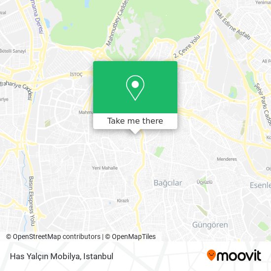Has Yalçın Mobilya map