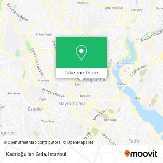 Kadrioğulları Gıda map