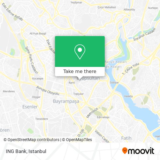 ING Bank map