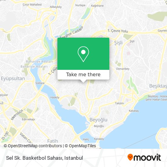 Sel Sk. Basketbol Sahası map