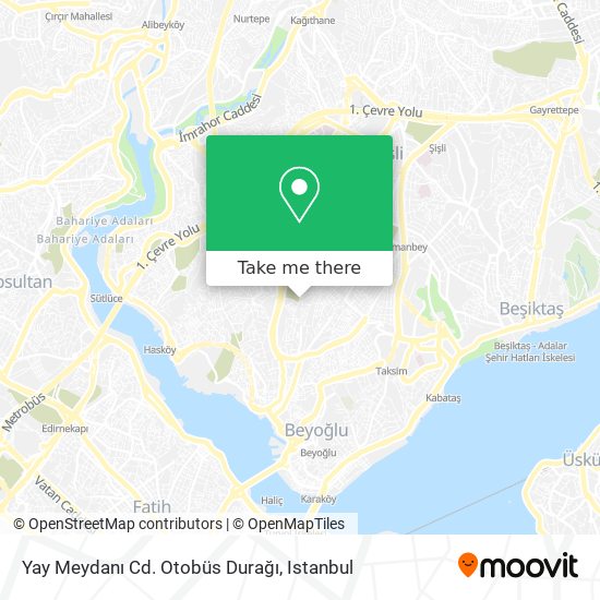 Yay Meydanı Cd. Otobüs Durağı map