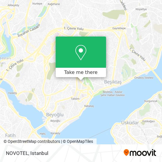 NOVOTEL map