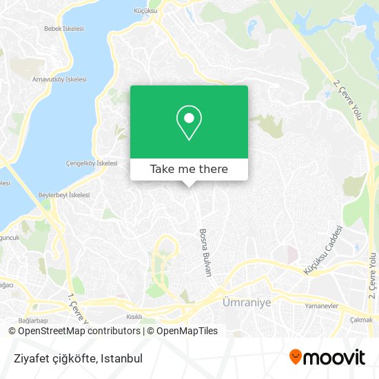 Ziyafet çiğköfte map