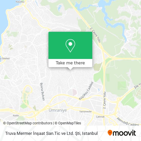 Truva Mermer İnşaat San.Tic ve Ltd. Şti map
