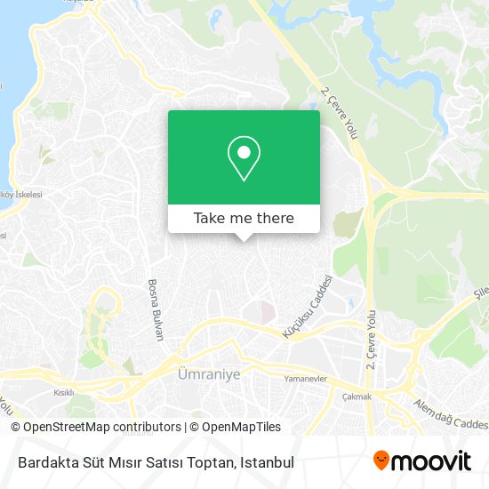 Bardakta Süt Mısır Satısı Toptan map