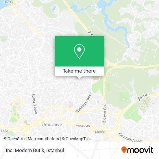 İnci Modern Butik map