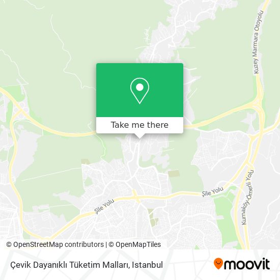 Çevik Dayanıklı Tüketim Malları map