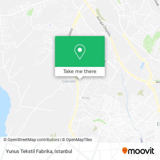 Yunus Tekstil Fabrika map