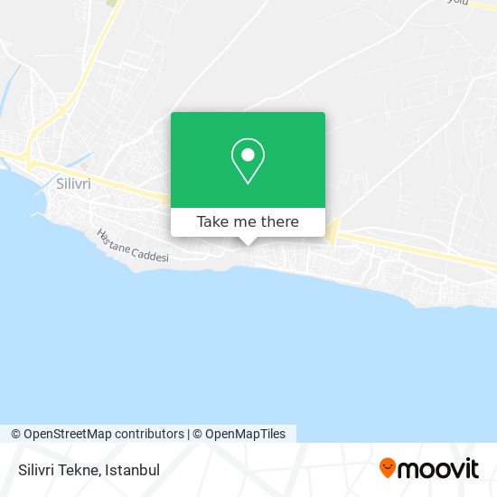 Silivri Tekne map