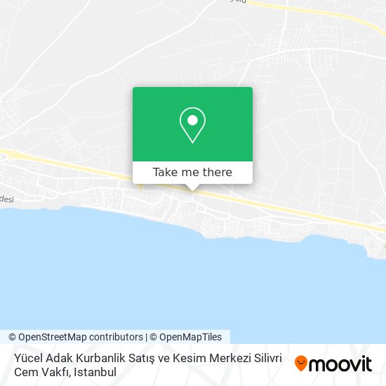 Yücel Adak Kurbanlik Satış ve Kesim Merkezi Silivri Cem Vakfı map