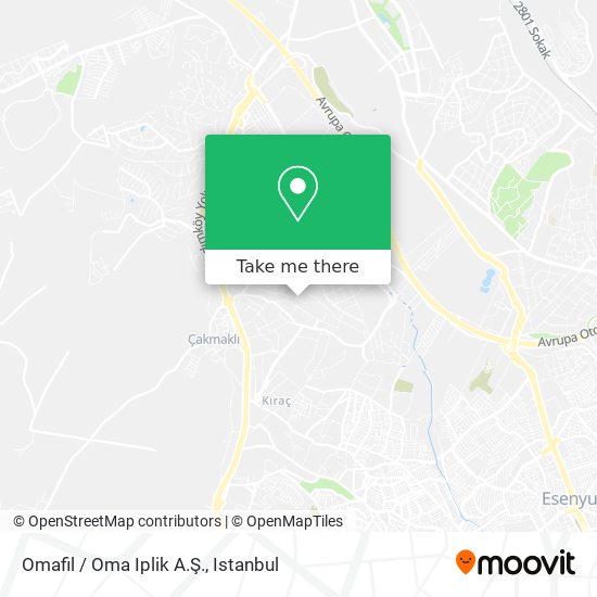 Omafil / Oma Iplik A.Ş. map
