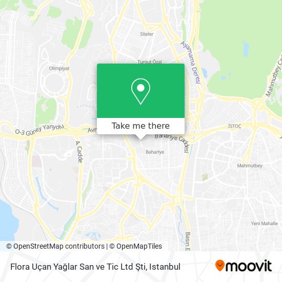Flora Uçan Yağlar San ve Tic Ltd Şti map