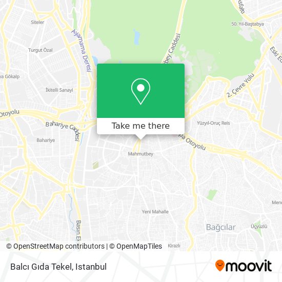 Balcı Gıda Tekel map