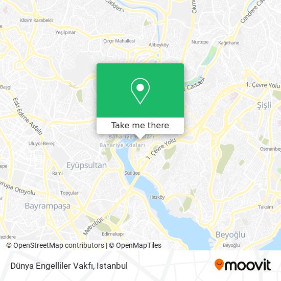 Dünya Engelliler Vakfı map