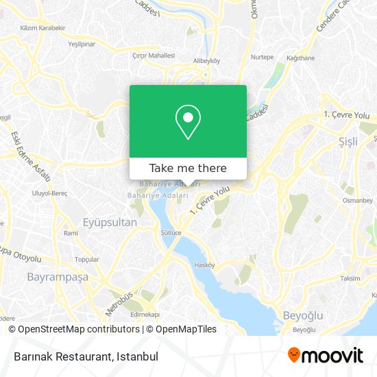 Barınak Restaurant map