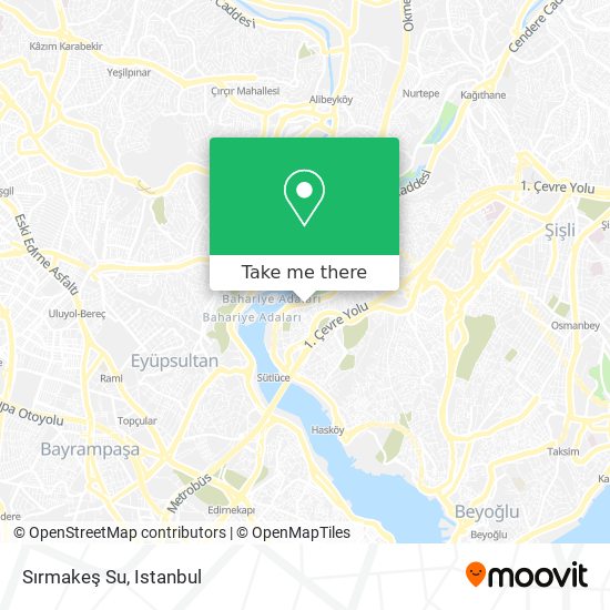 Sırmakeş Su map