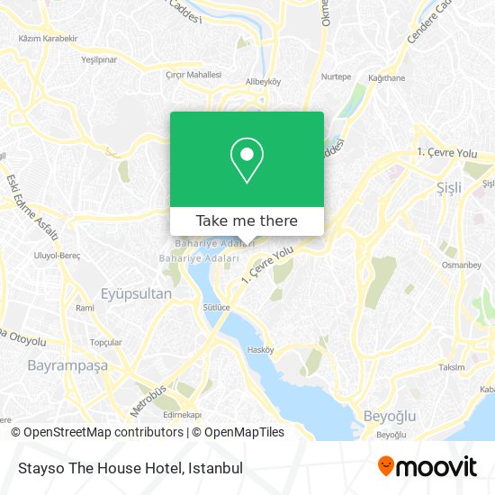 Stayso The House Hotel map