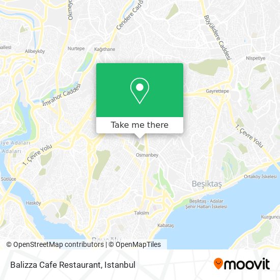 Balizza Cafe Restaurant map