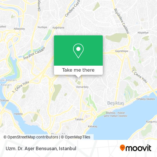 Uzm. Dr. Aşer Bensusan map