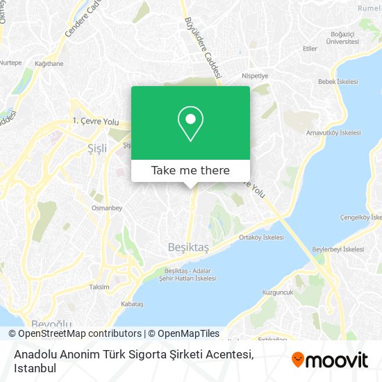 Anadolu Anonim Türk Sigorta Şirketi Acentesi map