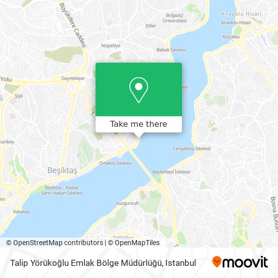 Talip Yörükoğlu Emlak Bölge Müdürlüğü map