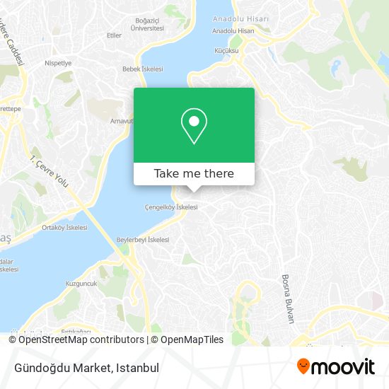 Gündoğdu Market map