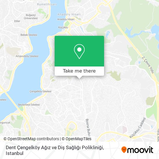 Dent Çengelköy Ağız ve Diş Sağlığı Polikliniği map