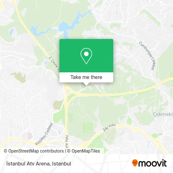 İstanbul Atv Arena map