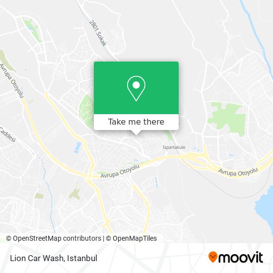 Lion Car Wash map