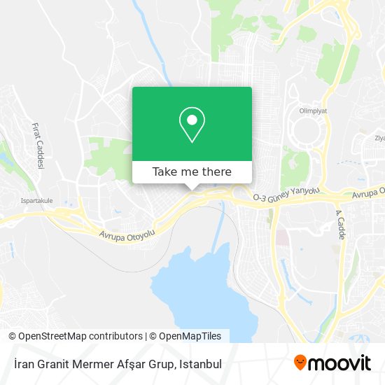 İran Granit Mermer Afşar Grup map
