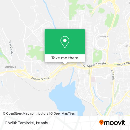 Gözlük Tamircisi map
