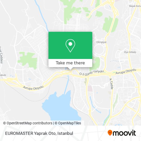 EUROMASTER Yaprak Oto map