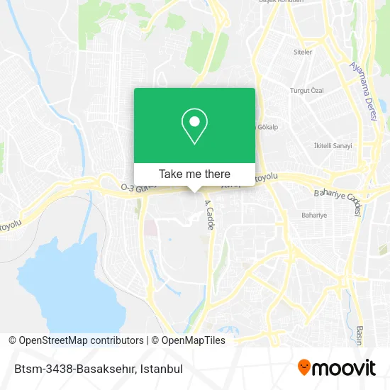 Btsm-3438-Basaksehır map