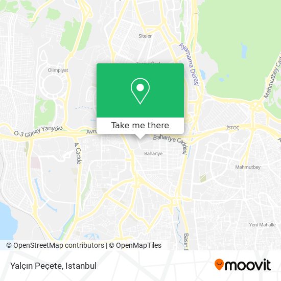 Yalçın Peçete map