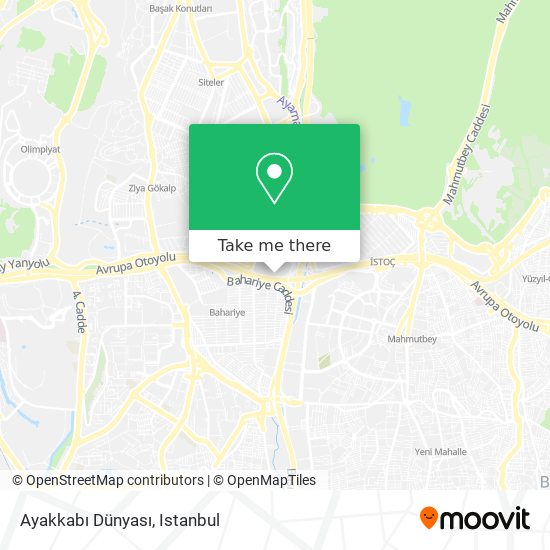 Ayakkabı Dünyası map