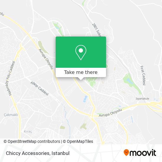 Chiccy Accessories map