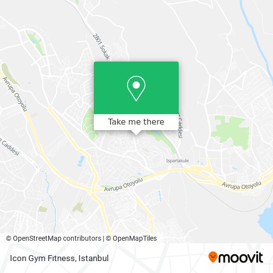 Icon Gym Fıtness map