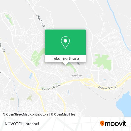 NOVOTEL map