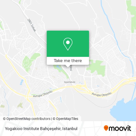 Yogakioo Institute Bahçeşehir map